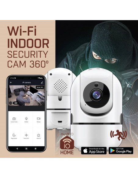 Cámara inalámbrica Wifi para interiores, videocámara IP CCTV con