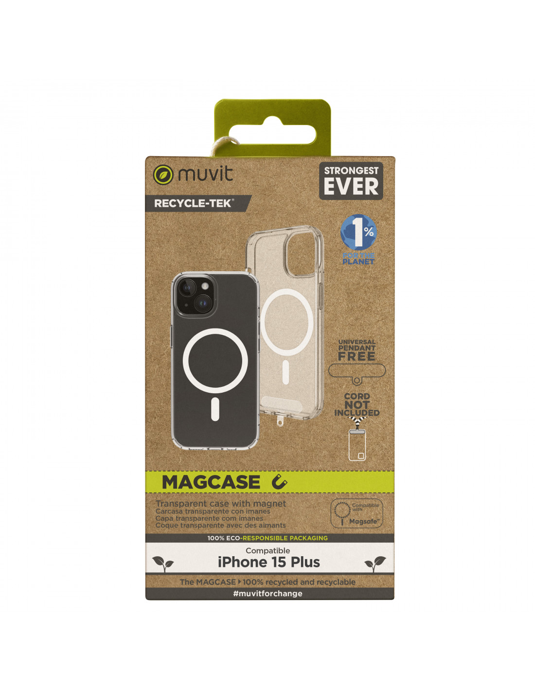Funda transparente con MagSafe para el iPhone 15 Pro - Apple (ES)