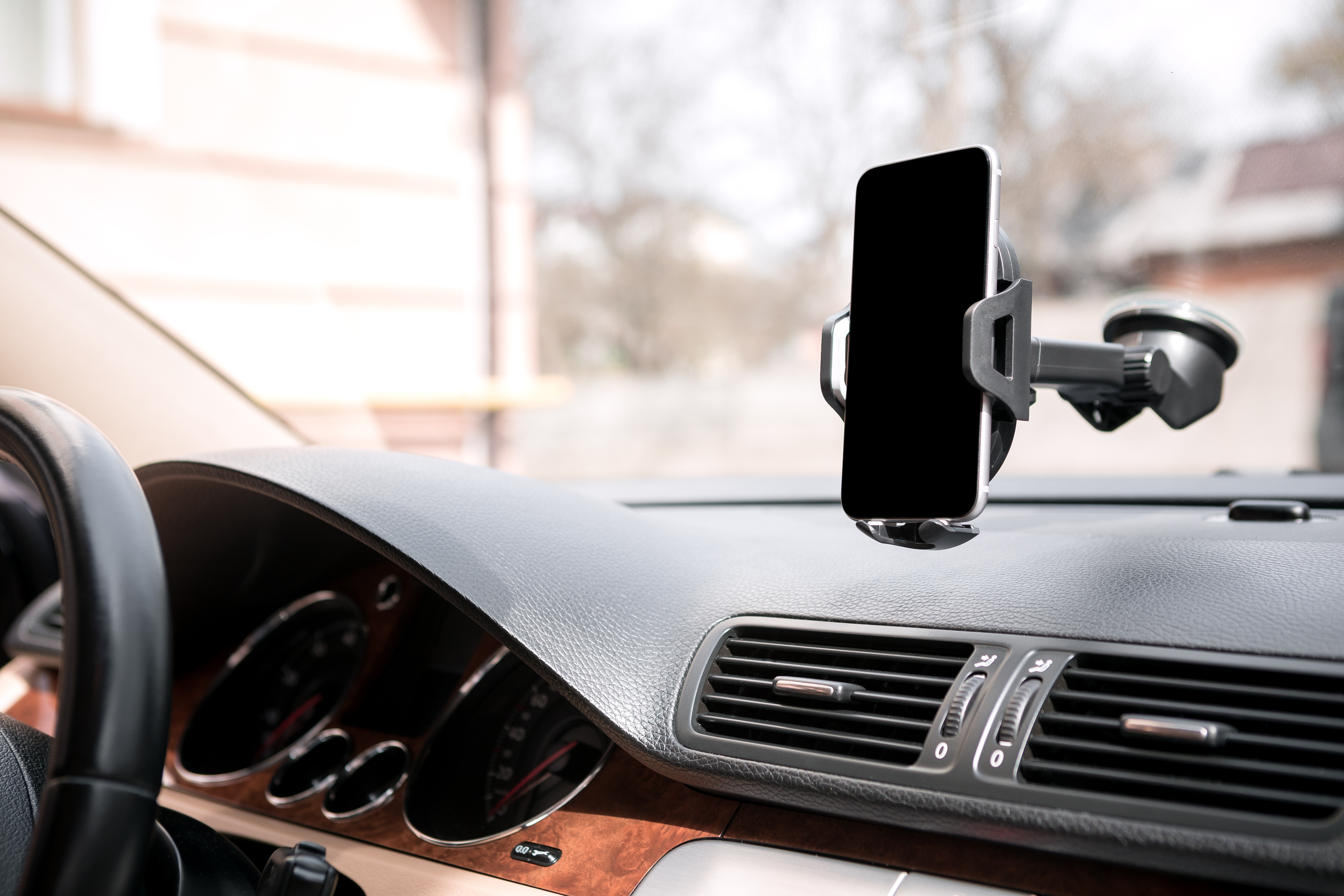 Soporte de Móvil para coche con Ventosa – ▷ZONA 3G